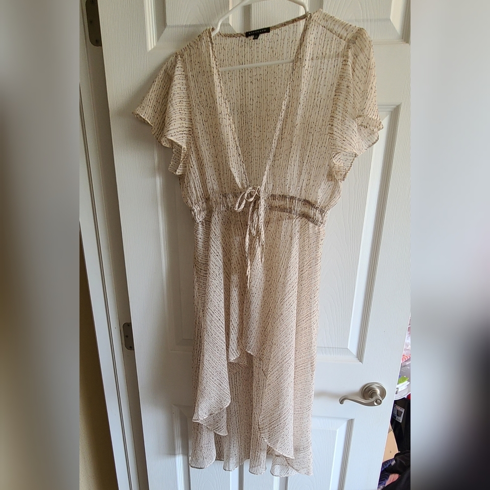 M flutter sleeve komono/cover up